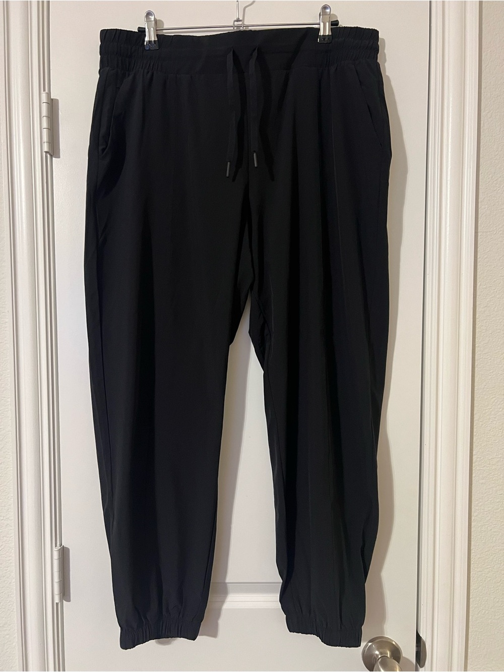Black Drawstring Joggers